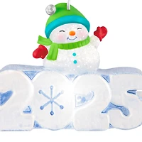 Mini A Snowy 2025 Ornament With Light, 1.25" for only USD 15.99 | Hallmark