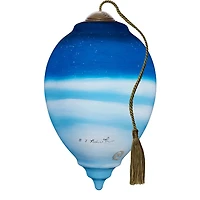 Ne'Qwa Art Tidings of Comfort and Joy Angel Glass Christmas Ornament for only USD 55.00 | Hallmark