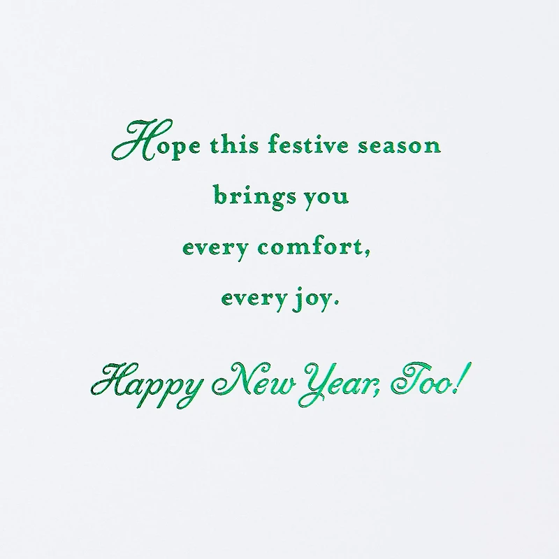 Every Comfort, Every Joy Christmas and New Year Card for only USD 7.99 | Hallmark