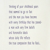 The Man You Have Become Birthday Card for Son for only USD 6.99 | Hallmark