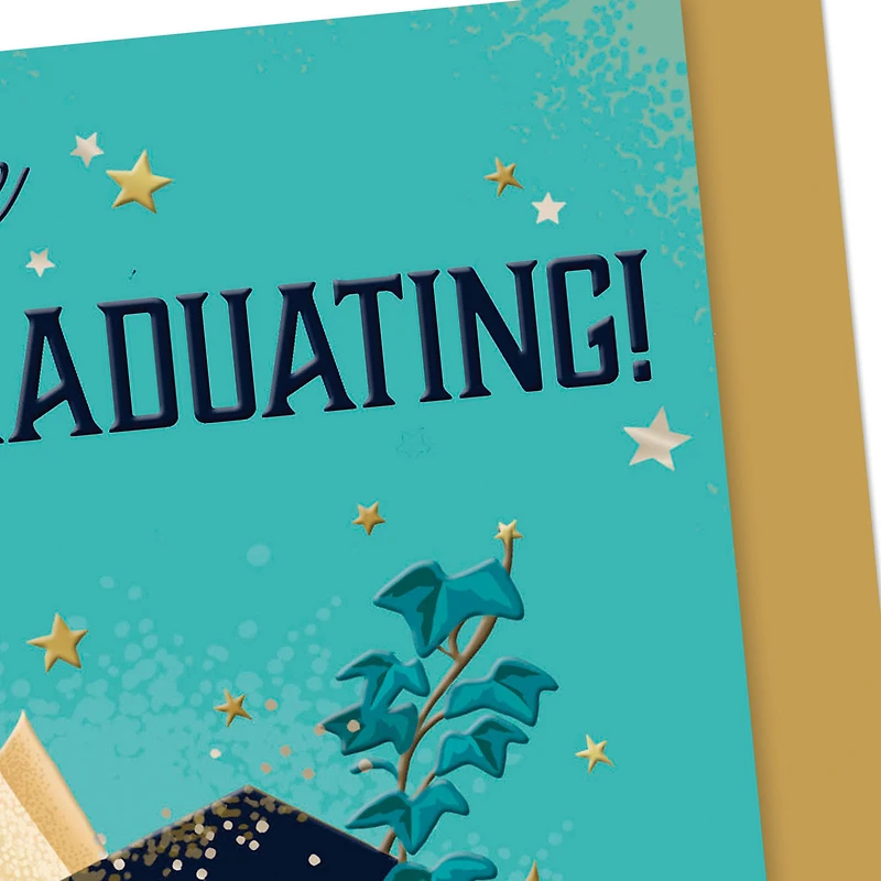 Congratulations and Good Luck Graduation Card for only USD 3.99 | Hallmark