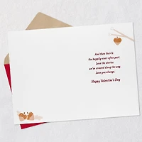 Love Our Happily-Ever-After Story Romantic Valentine's Day Card for only USD 6.99 | Hallmark