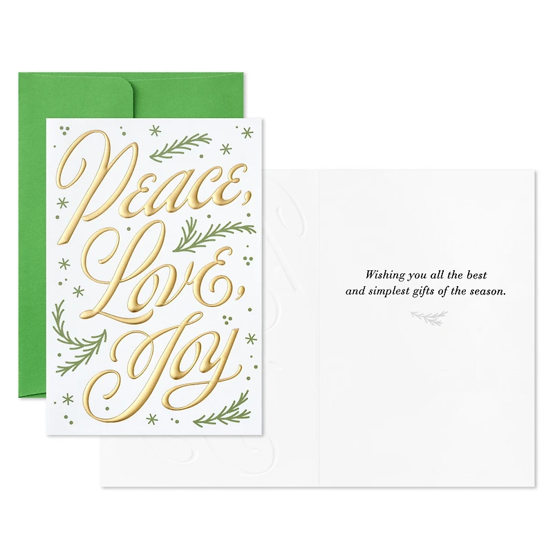 The Best and Simplest Gifts Packaged Christmas Cards, Set of 5 for only USD 5.00 | Hallmark