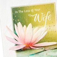 Depth of Your Love Religious Sympathy Card for Loss of Wife for only USD 5.59 | Hallmark