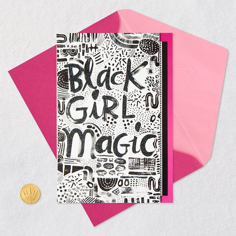 Black Girl Magic Birthday Card for Her for only USD 3.99 | Hallmark