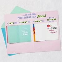 You Deserve More Than Just One Card Funny Birthday Card for Mom for only USD 5.99 | Hallmark
