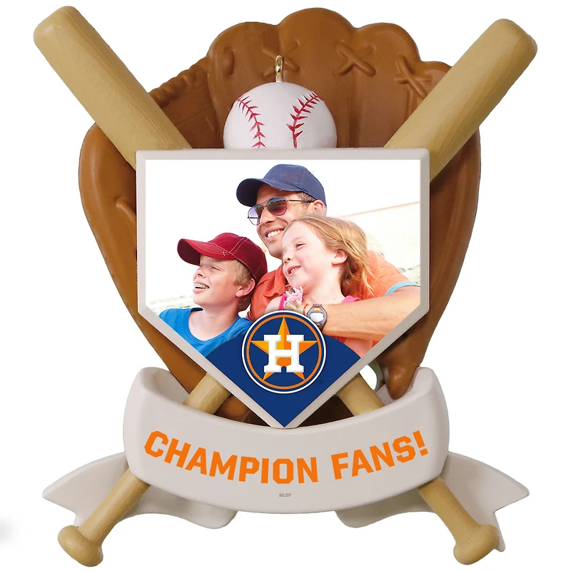 MLB Houston Astros™ Baseball Personalized Ornament, Custom Photo and Text for only USD 30.99 | Hallmark