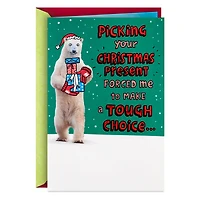 Picking Your Present Funny Pop-Up Christmas Card for only USD 6.59 | Hallmark