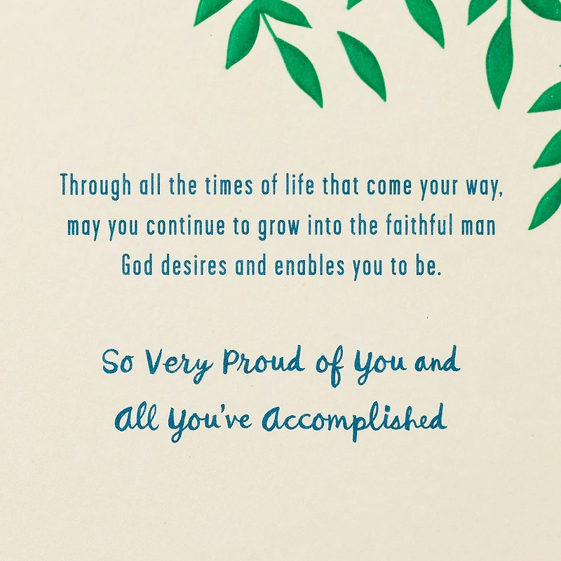 May You Continue to Grow Religious Graduation Card for Son for only USD 4.99 | Hallmark