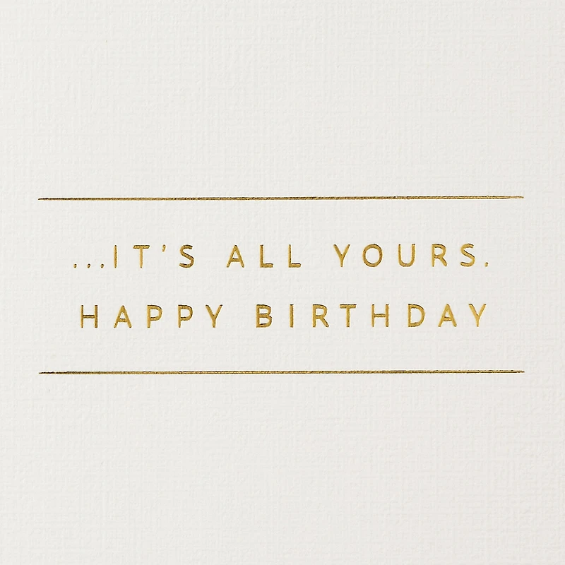 This Moment Is All Yours Birthday Card for only USD 7.59 | Hallmark
