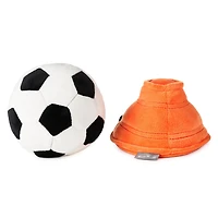Better Together Soccer Ball and Orange Cone Magnetic Plush Pair, 5" H for only USD 19.99 | Hallmark