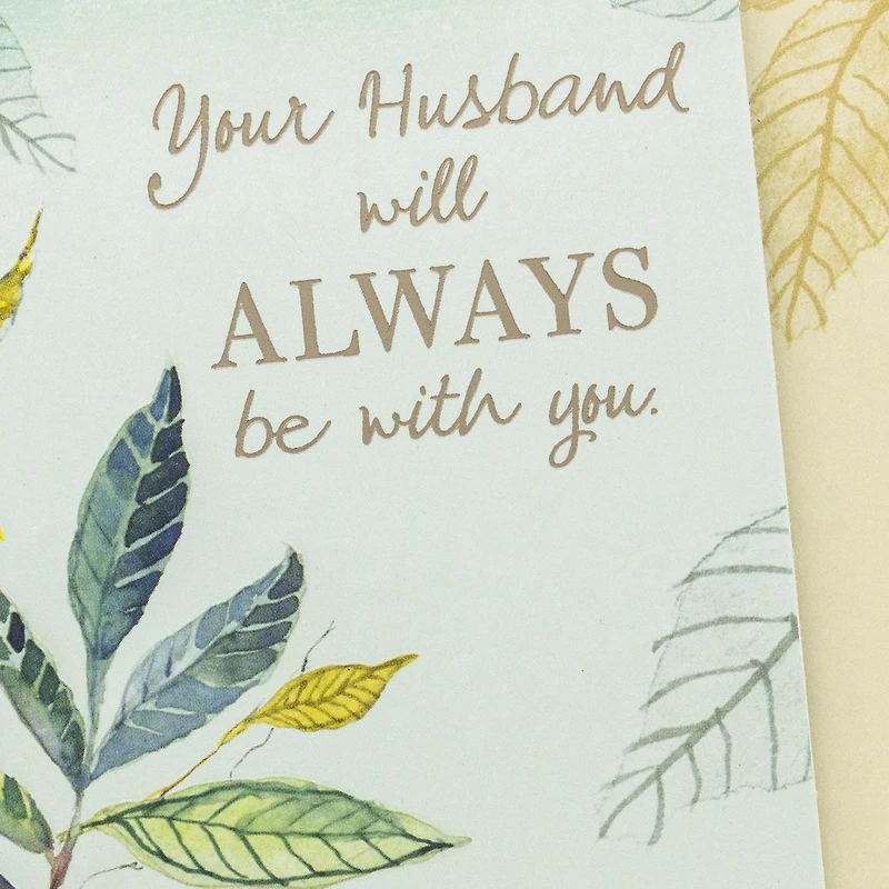 Love and Warm Thoughts Sympathy Card for Loss of Husband for only USD 4.99 | Hallmark