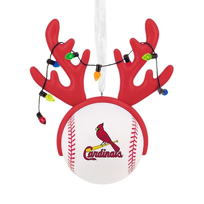 MLB St. Louis Cardinals™ Reindeer Baseball Hallmark Ornament for only USD 12.99 | Hallmark