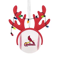 MLB St. Louis Cardinals™ Reindeer Baseball Hallmark Ornament for only USD 12.99 | Hallmark