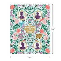 Bridgerton Ton Silhouettes on Floral 1000-Piece Jigsaw Puzzle for only USD 24.99 | Hallmark