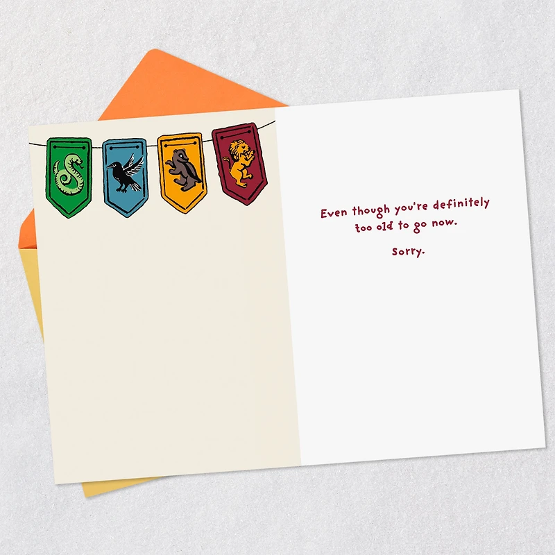 Harry Potter™ Celebrate Like You're Going to Hogwarts™ Funny Birthday Card for only USD 4.49 | Hallmark