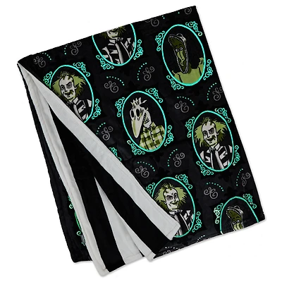 Beetlejuice™ Glow-in-the-Dark Throw Blanket, 50x60 for only USD 45.99 | Hallmark