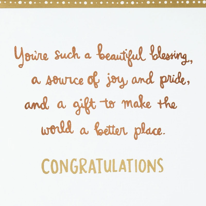 A Source of Joy and Pride Graduation Card for Her for only USD 5.99 | Hallmark