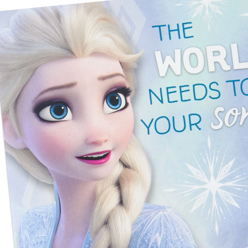 Disney Frozen 2 Elsa Sing Your Song Musical Birthday Card for Kids for only USD 6.59 | Hallmark