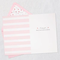 Sweet Reason to Celebrate New Baby Girl Card for only USD 8.59 | Hallmark