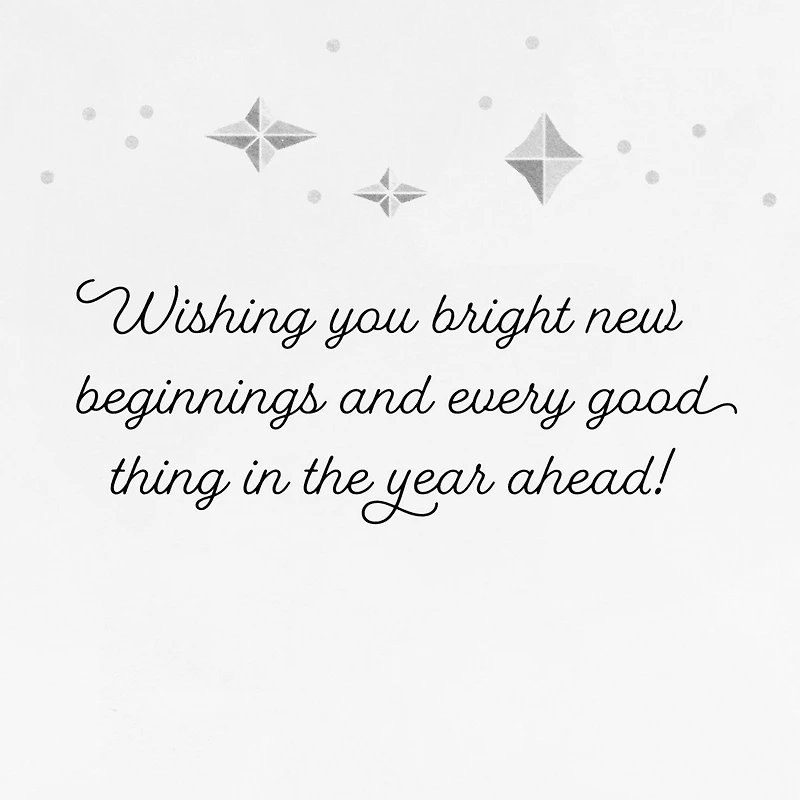 Silver Diamonds Boxed New Year Cards, Pack of 16 for only USD 15.49 | Hallmark