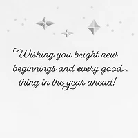 Silver Diamonds Boxed New Year Cards, Pack of 16 for only USD 15.49 | Hallmark