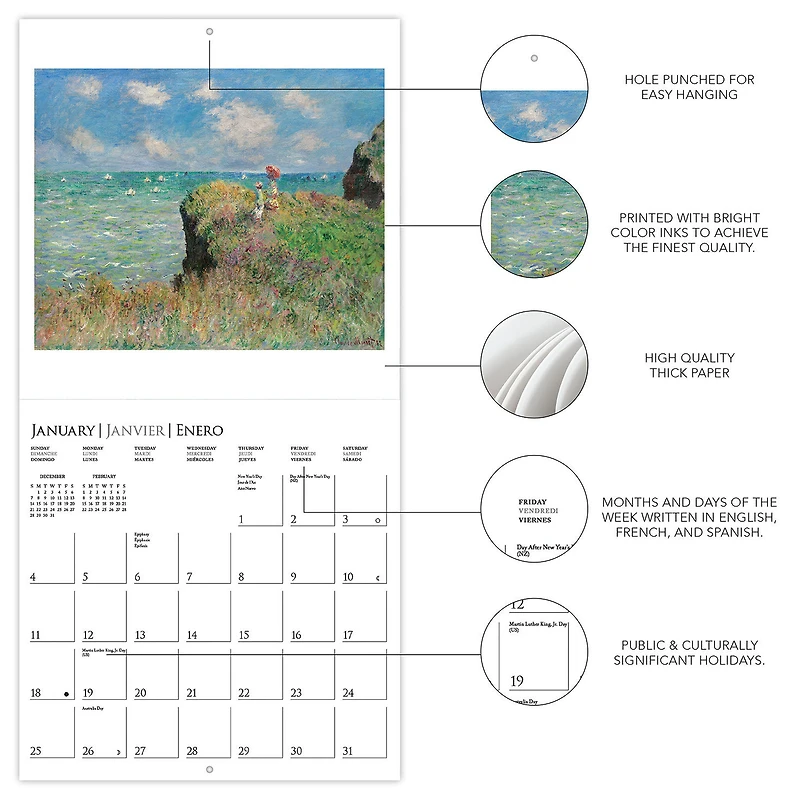 Graphique 2026 Claude Monet 16-Month Calendar for only USD 15.99 | Hallmark