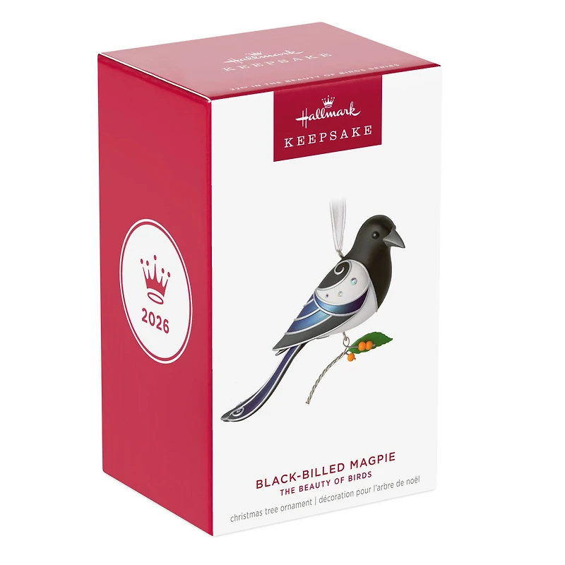 The Beauty of Birds Black-Billed Magpie Ornament for only USD 22.99 | Hallmark