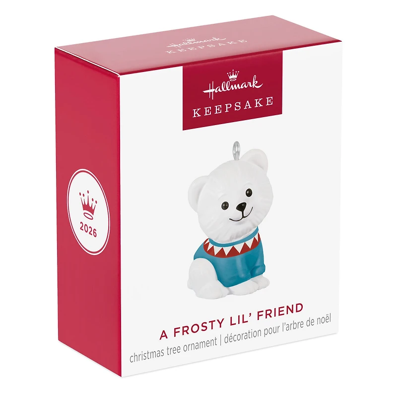 Mini A Frosty Lil' Friend Ornament, 1" for only USD 12.99 | Hallmark