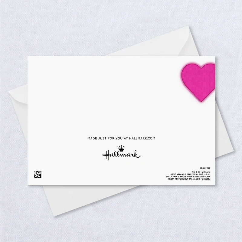 Personalized Exclamation Hearts Love Photo Card for only USD 4.99 | Hallmark