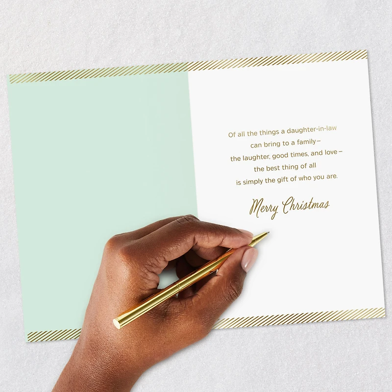 So Grateful for You Christmas Card for Daughter-in-Law for only USD 3.99 | Hallmark