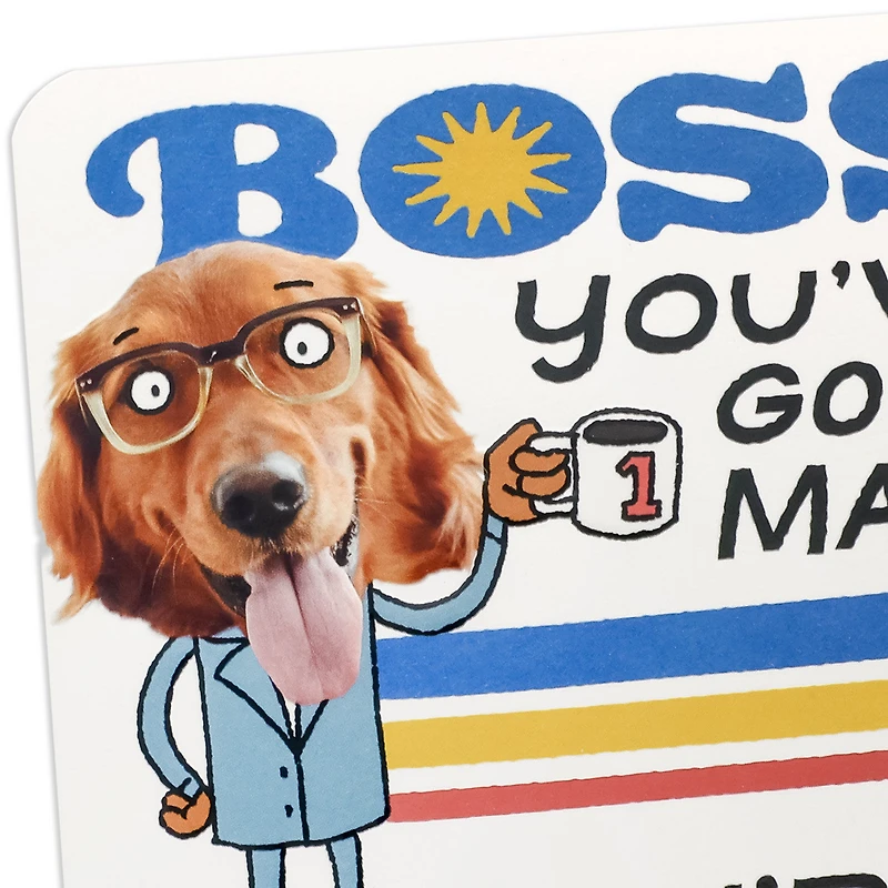 You've Got It Made Funny Pop-Up Boss's Day Card for only USD 5.59 | Hallmark
