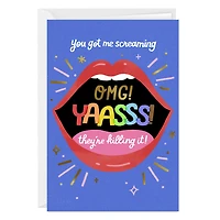 OMG! Yaasss! Custom Encouragement Card for only USD 4.99 | Hallmark
