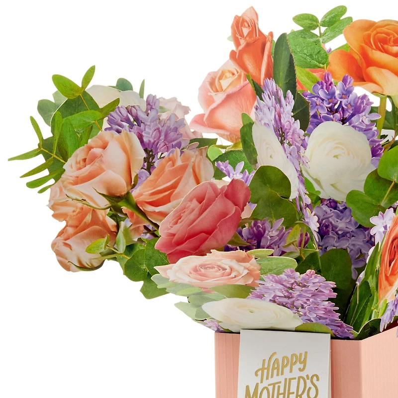 Jumbo Flower Bouquet in Vase 3D Pop-Up Mother's Day Card for only USD 12.99 | Hallmark