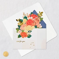 Happy Thoughts, Floral Envelope 3D Pop-Up Thinking of You Card for only USD 8.99 | Hallmark