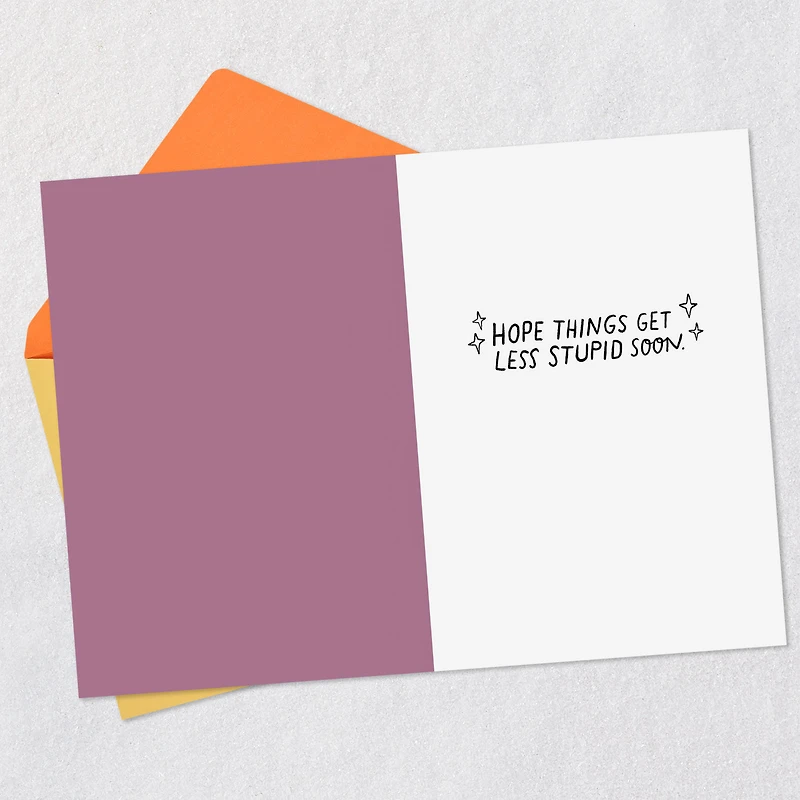 Stupid Reasons Funny Support Card for only USD 3.99 | Hallmark