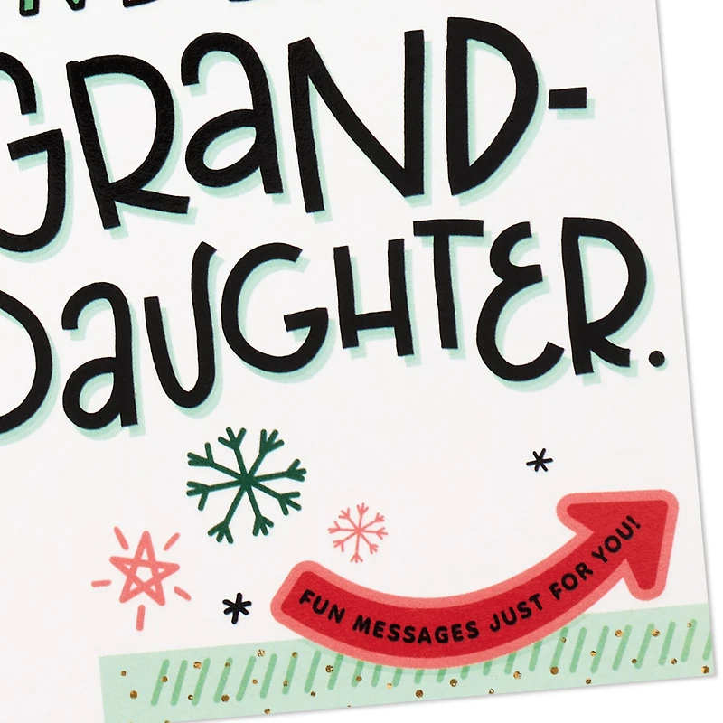 Do Whatever Makes You Happiest Fill-in-the-Blank Christmas Card for Granddaughter for only USD 6.99 | Hallmark