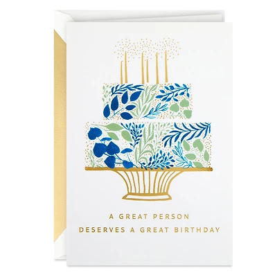 You Deserve a Great Day Birthday Card for only USD 5.99 | Hallmark
