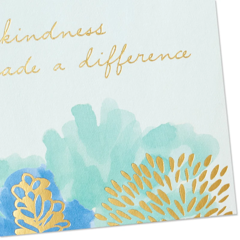 Abstract Flowers on Blue Boxed Blank Thank-You Notes, Pack of 10 for only USD 10.49 | Hallmark