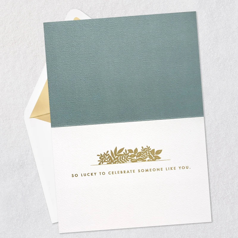 Lucky to Celebrate You Birthday Card for only USD 5.99 | Hallmark