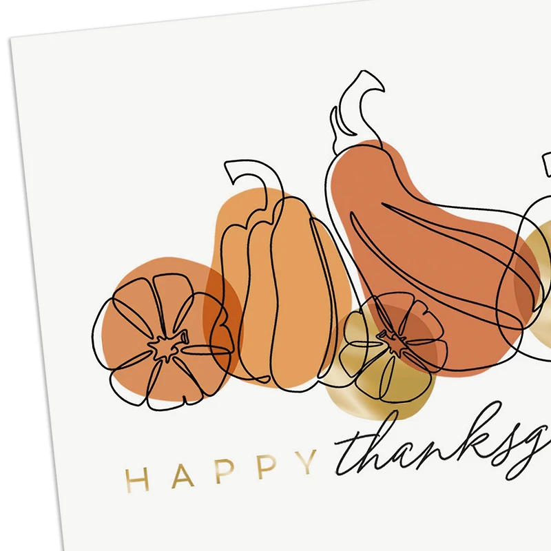 Focusing on the Good and Feeling Grateful Thanksgiving Card for only USD 2.99 | Hallmark