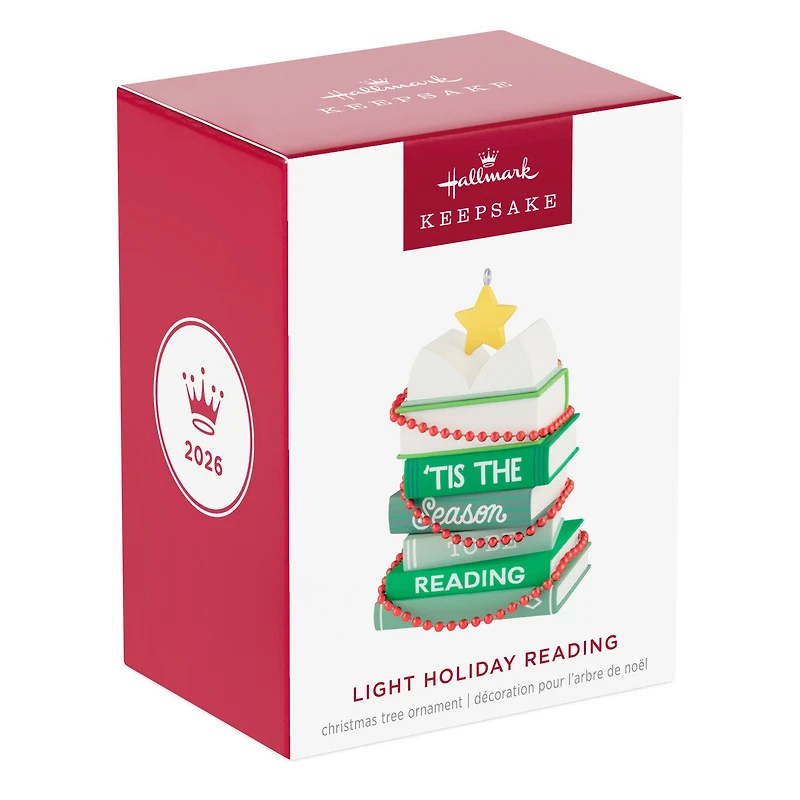 Light Holiday Reading Ornament for only USD 23.99 | Hallmark