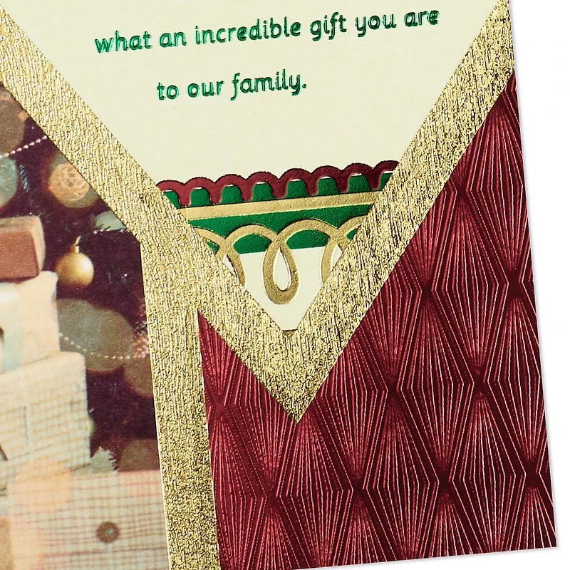 You're a Gift to Our Family Christmas Card for Husband for only USD 4.99 | Hallmark