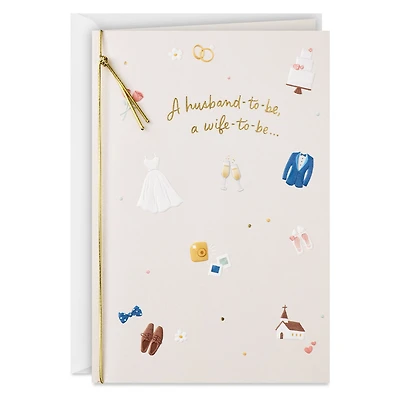 Happy Life-to-Be Wedding Shower Card for Bride and Groom for only USD 5.99 | Hallmark