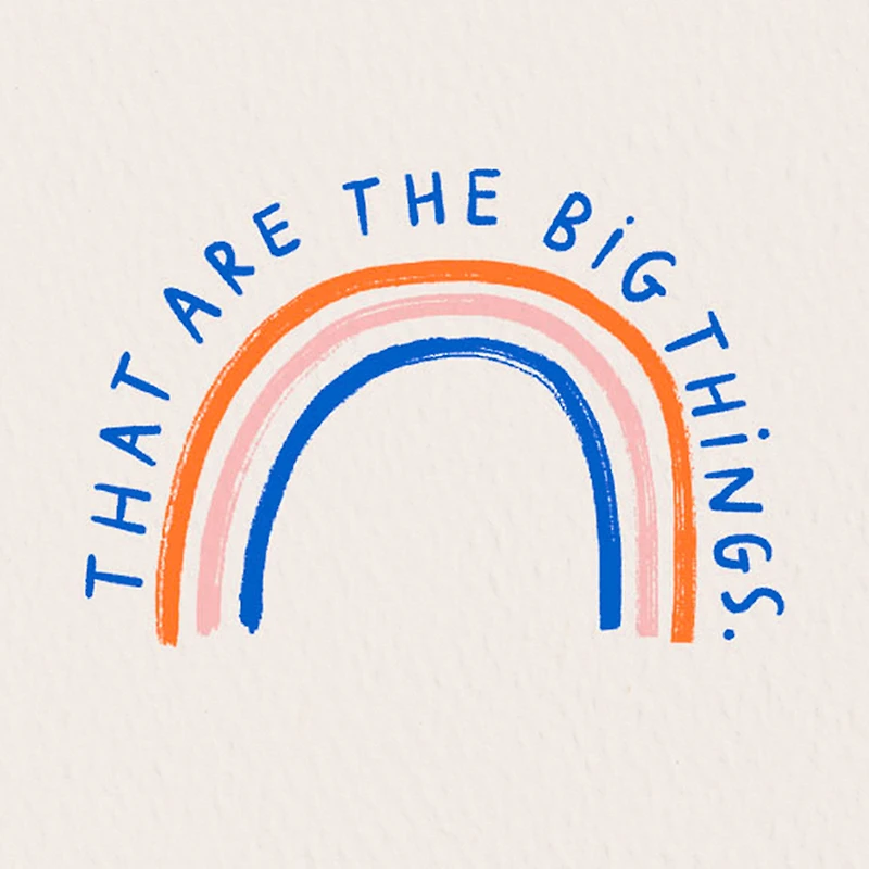 The Little Things Are the Big Things Thank-You Card for only USD 3.99 | Hallmark