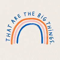 The Little Things Are the Big Things Thank-You Card for only USD 3.99 | Hallmark