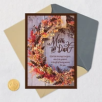 God Blessed Me With You Religious Thanksgiving Card for Mom and Dad for only USD 4.59 | Hallmark