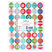 Colorful Christmas Ornament Round Christmas Seals, 2 Sheets for only USD 8.99 | Hallmark