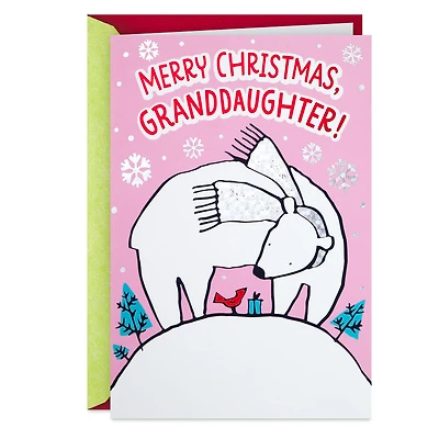 Love You to the North Pole and Back Christmas Card for Granddaughter for only USD 3.59 | Hallmark