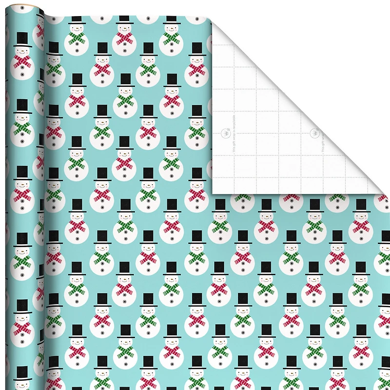 Bright and Graphic 3-Pack Reversible Christmas Wrapping Paper, 120 sq. ft. for only USD 16.99 | Hallmark
